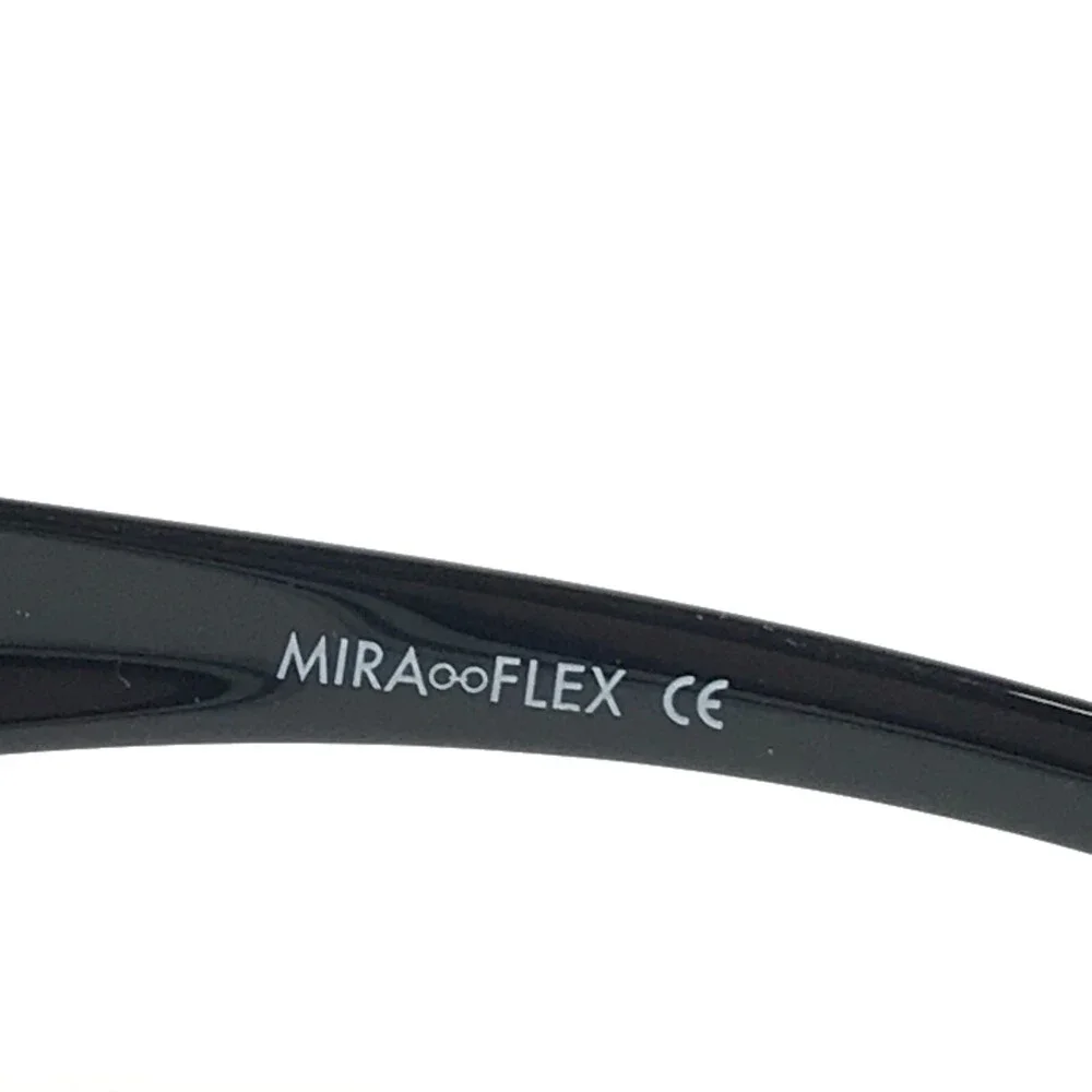 Miraflex Kids Fit Over Sunglasses Sun Shell 2 Col.HE Black Frames w Black Lenses